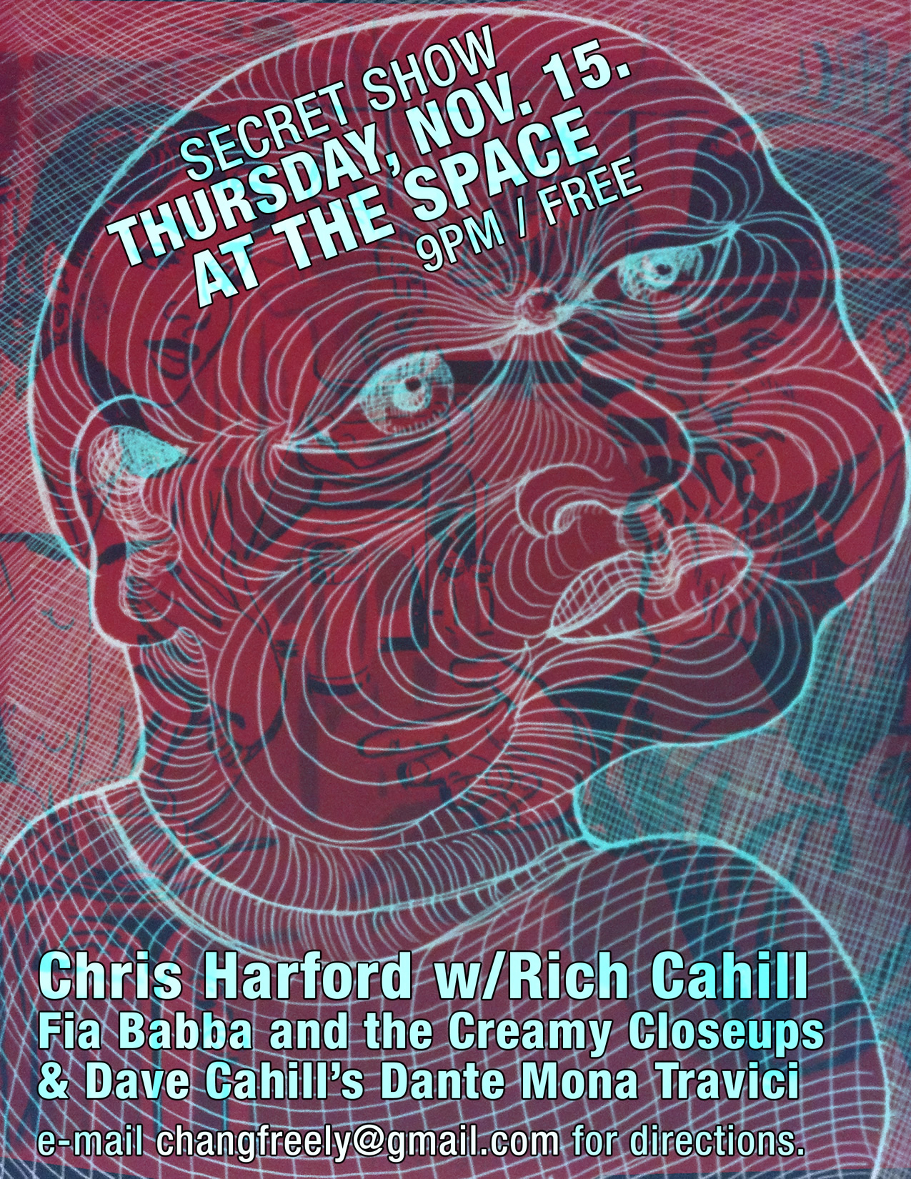 Chris Harford, Rich Cahill & Dave Cahill Secret Show