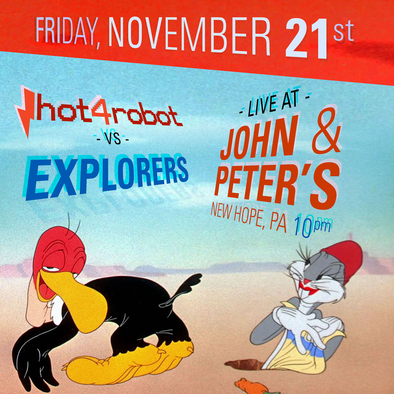 Hot 4 Robot Explorers November 21st