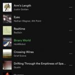 Binary World & Blue Screen added to blog-curated Spotify Playlists